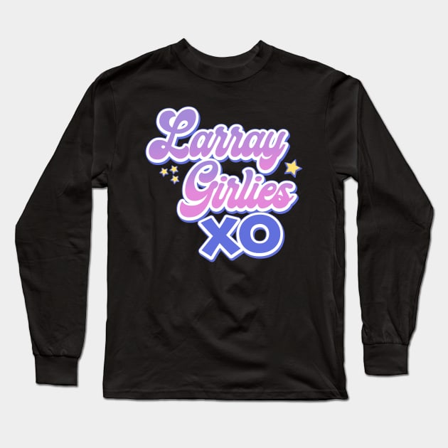 Larray Girlies XO Long Sleeve T-Shirt by Howchie